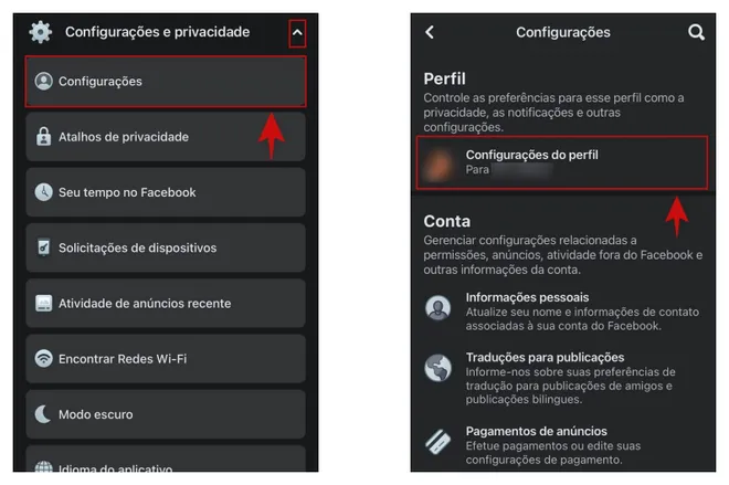 Carregar contatos no Facebook, ao contrário do WhatsApp, não é algo automático (Captura: Kris Gaiato)