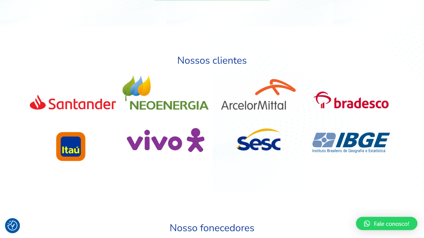 Site ENGEMAT Clientes