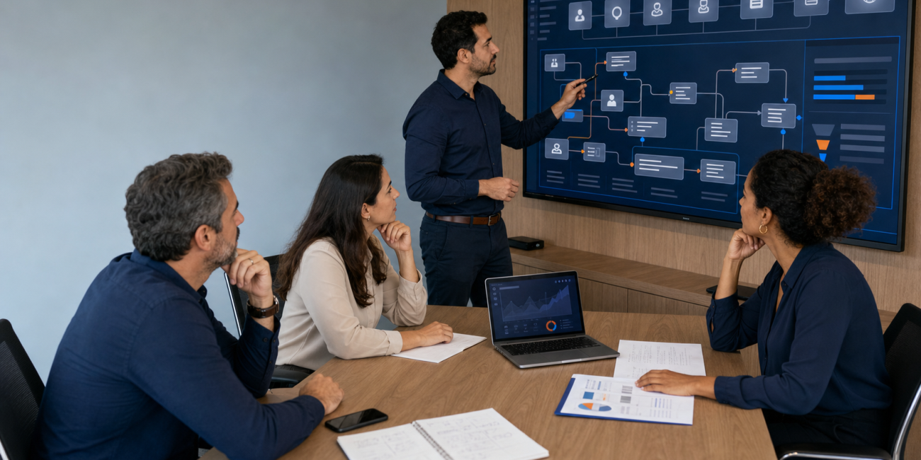 Como transformar canais de Marketing Digital B2B em um sistema de receita
